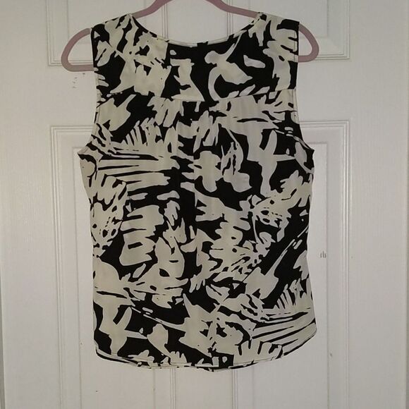 Croft & Barrow printed button down  top Sz M - Picture 5 of 5